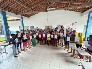 Porto Rico – Prefeito Aldo Brown, participa de evento da entrega de documentos dos beneficiários do Programa PNHR; Povoado Remanso receberá cinquenta moradias