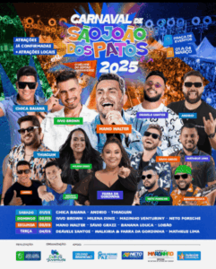 São João dos Patos: O MAIOR CARNAVAL DO SERTÃO MARANHENSE ESTÁ CHEGANDO!
