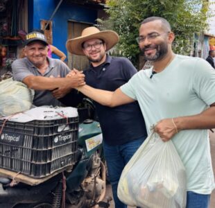 Dr. Emanoel Filho realiza grande ação solidária com distribuição de alimentos para a população de São Luís Gonzaga do Maranhão
