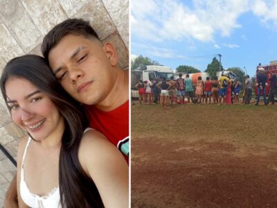 Tragédia: casal que saiu de cidade da Baixada Maranhense morre após acidente entre moto e caçamba na BR-135