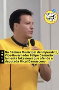 Vídeo: Camarão se manifesta sobre mensagens envolvendo deputada estadual