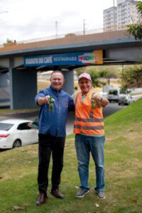 Brandão e Aparício entregam obra de recuperação estrutural do Viaduto do Café, em São Luís