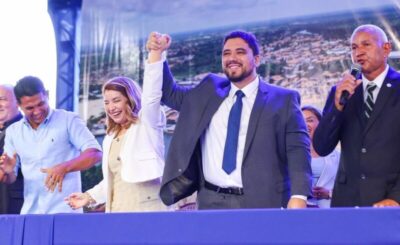 Iracema Vale conclama junção de esforços pelo desenvolvimento de Barreirinhas, Belágua e Urbano Santos durante posse dos prefeitos