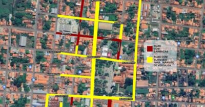 Ruas do centro de Vargem Grande serão interditadas a partir desta quinta-feira (28)