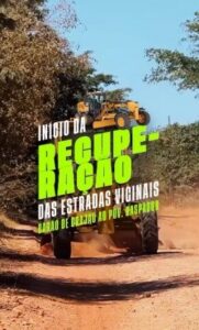 Prefeitura de Barão de Grajaú inicia recuperação das estradas vicinais
