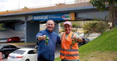 Brandão entrega obra de recuperação estrutural do Viaduto do Café