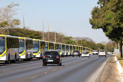 GDF inicia entrega de 444 novos ônibus e Lança Aplicativo Inovador para Transporte Público