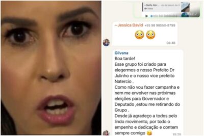 Veja Agora:  Primeira-dama de São J. de Ribamar rompe com o marido, “não vou fazer campanha e me envolver em 2026”