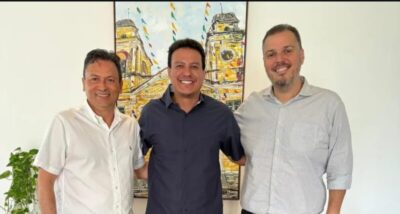 Dr. Jorge e Rodrigo Lago reforçam apoio a Felipe Camarão para governador