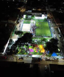 Prefeito Fred Campos entrega nova Praça do Manaíra em Paço do Lumiar
