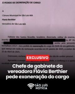 PEDIU PRA SAIR – São Luis Notícia