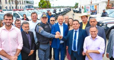 Brandão reforça segurança pública com a entrega de 63 novas viaturas para a Polícia Militar