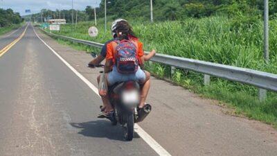 Flagrante da irresponsabilidade na BR-316