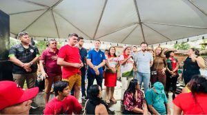 Em Pinheiro, André RalpNet e Dr Leonardo Sá prestigiam tradicional torneio do trabalhador no Povoado Bom Viver