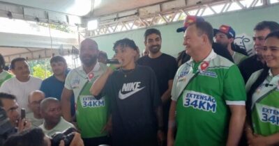 BACABAL RECEBE VISITA DO GOVERNADOR CARLOS BRANDÃO ENTREGANDO A…