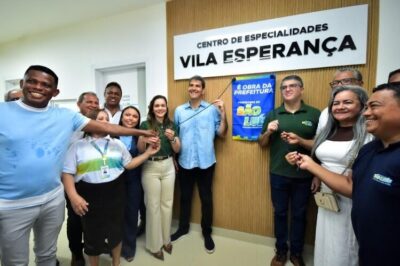 Prefeitura de São Luís inaugura Centro de Especialidades na Vila Esperança e amplia serviços de saúde na zona rural