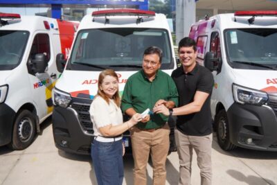Iracema Vale participa da entrega de ambulâncias para Belágua, Nina Rodrigues e São Benedito do Rio PretoPresidente da Alema disse que o cuidado com a saúde demonstra compromisso do governador Carlos Brandão em garantir atendimento digno à população