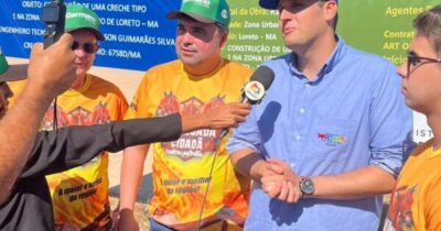 Orleans Brandão lidera entregas do Governo do Maranhão em Loreto.