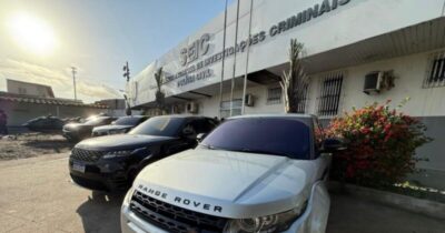 Polícia Civil apreende veículos de luxo e bens de influenciadores investigados por promover jogos de azar em São Luís
