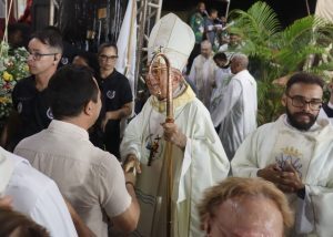 Prefeito André da RalpNet participa do encerramento do festejo do Padroeiro de Pinheiro, Santo Inácio de Loyola
