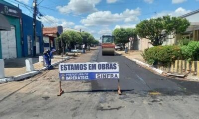 Sinfra inicia a segunda etapa de recapeamento asfáltico da Rua Rio Grande do Norte
