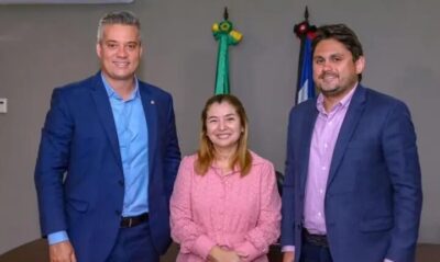 Presidente da Assembleia Iracema Vale e ministro Juscelino Filho discute conectividade em escolas do Maranhão