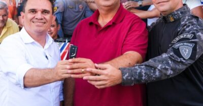 Prefeito Ronaldo Vieira conquista viatura da PM para São José dos Basílios