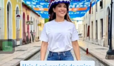 Hoje é aniversário da amiga Larissa DP, um nome novo e querido na política do Maranhão