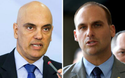 PGR aponta articulação internacional de Eduardo Bolsonaro para pressionar STF e ministro Alexandre de Moraes