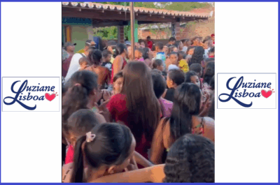 Ex prefeita Luziane, promove ação social no povoado Boa Vista em Santo Amaro