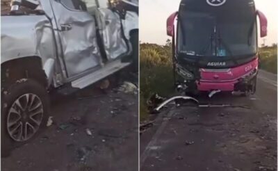 GRAVE ACIDENTE EM CARUTAPERA ENVOLVE PREFEITO AMIM QUEMUEL; PRIMEIRA-DAMA MORRE NA COLISÃO.