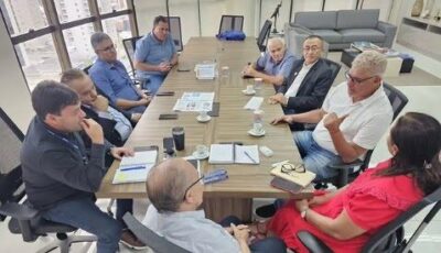 Prefeito Zé Martins se reúne com presidente da Fecomércio-MA e representantes do Sesc e Senac para ampliar parcerias em Bequimão