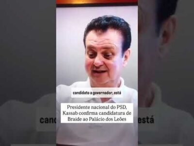 Kassab confirma candidatura de Braide ao governo do MA