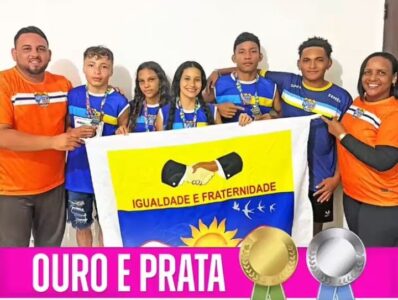 Presidente Sarney estreia com cinco medalhas nos Jogos Escolares Maranhenses 2025