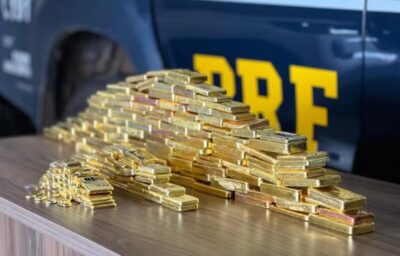 Maior apreensão da história: PRF encontra 103 kg de ouro avaliados em R$ 61 milhões em Roraima