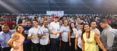 Secretário Orleans Brandão participa de entregas de obras em Paço do Lumiar