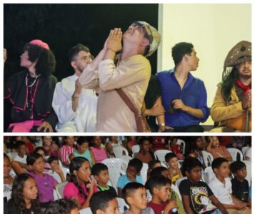 Teatro na Comunidade foi sucesso de público em Godofredo Viana
