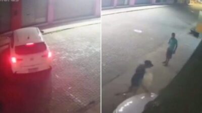 ASSISTA! Bandidos usam carro para arrombar joalheria no Centro de São Luís