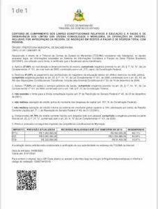 Fernanda Gonçalo está aplicando os recursos públicos de Bacabeira…