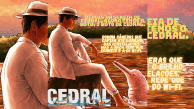 Que mistério ronda Cedral? Depois do enigmático aparecimento da sereia de cedral agora um novo símbolo emerge das águas: o boto… o misterioso boto de Cedral