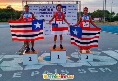 A prefeitura de Barreirinhas parabeniza o atleta William Rodrigues pelo 3° lugar na prova lançamento de Dardos