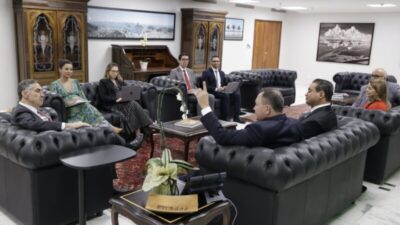 Brandão se reúne com presidente do STF para tratar de ações envolvendo o Maranhão