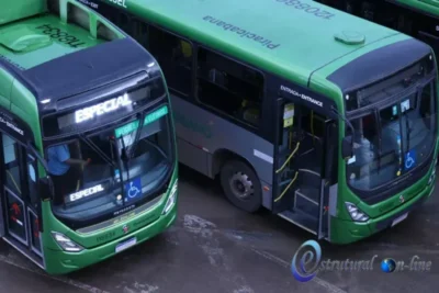 Ibaneis anuncia ônibus 100% elétricos no Plano Piloto até o fim de 2025