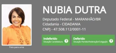 Justiça Eleitoral barra candidatura de Núbia Dutra a deputada federal