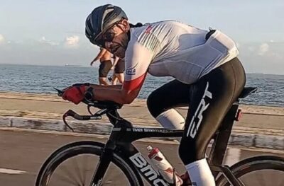 Identificado e preso atropelador que matou médico ciclista na Litorânea