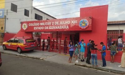 Colégio Militar do Corpo de Bombeiros/Guanabara-São José de Ribamar, realiza reunião com pais e responáveis
