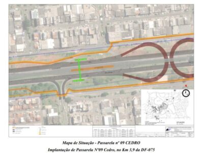 Licitação para construção de passarela na EPNB tem data marcada
