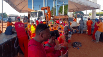 Greve paralisa obras da nova Ponte Juscelino Kubitscheck
