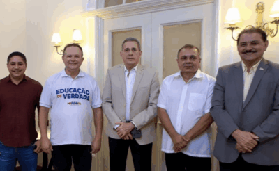 Brandão recebe petistas no Palácio e apresenta “Educação de Verdade”