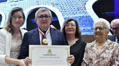 Assembleia do Maranhão concede título de cidadão e medalha a Washington Luiz